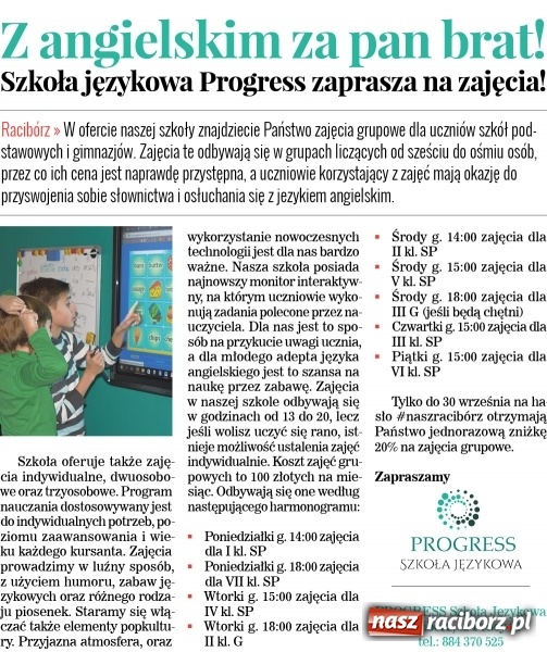 Zdjęcie w galerii na portalu naszraciborz.pl: Nakarm swoje ambicje i postaw na rozwój! Ostatni dzwonek na wybór szkoły wiadomości z regionu