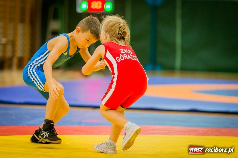 Zdjęcie w galerii na portalu naszraciborz.pl: Najmłodsi zapaśnicy i zapaśniczki rywalizowali na matach w Rudniku wiadomości z regionu