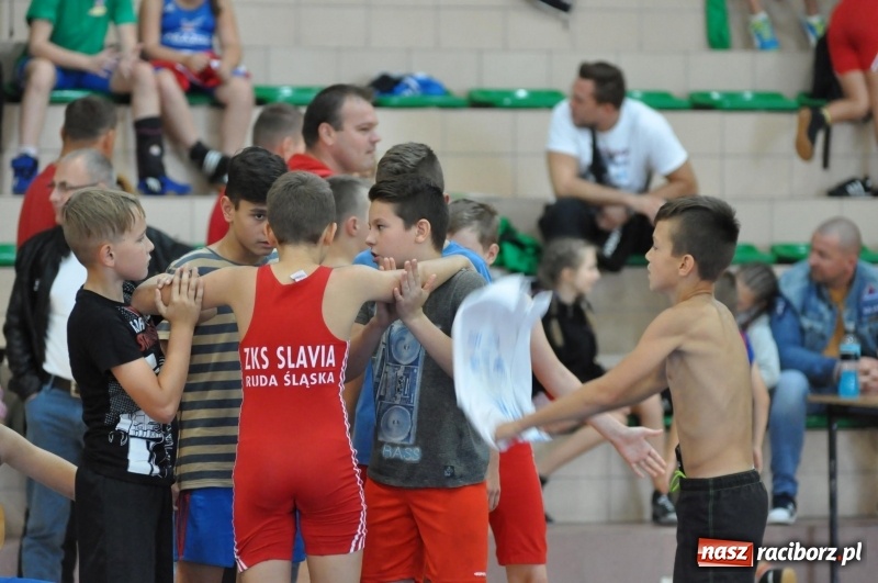 Zdjęcie w galerii na portalu naszraciborz.pl: Najmłodsi zapaśnicy i zapaśniczki rywalizowali na matach w Rudniku wiadomości z regionu