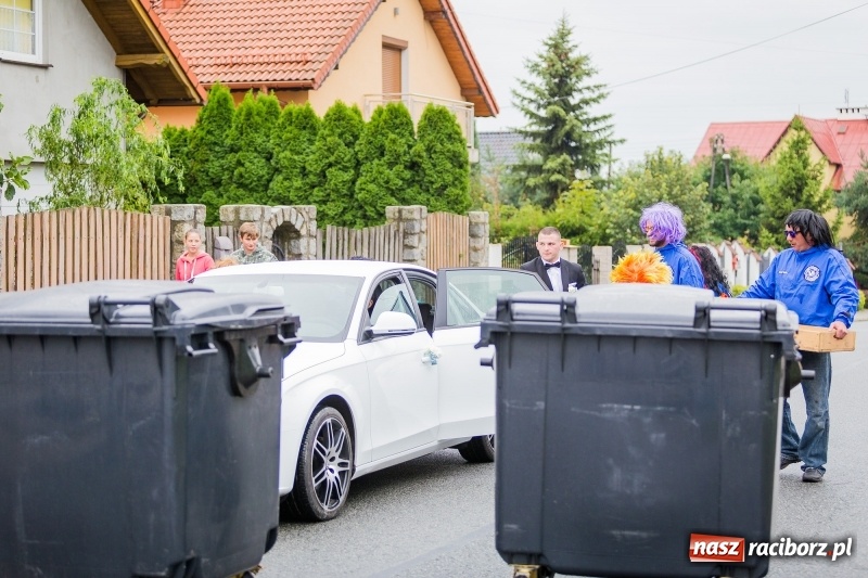 Zdjęcie w galerii na portalu naszraciborz.pl: Justyna Święty i Dawid Ersetic na ślubnym kobiercu. Zobacz, kto przyszedł na uroczystość  wiadomości z regionu