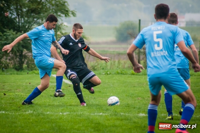 Zdjęcie w galerii na portalu naszraciborz.pl: Wicher Płonia wstał z kolan i pokonał lidera z Bełsznicy wiadomości z regionu