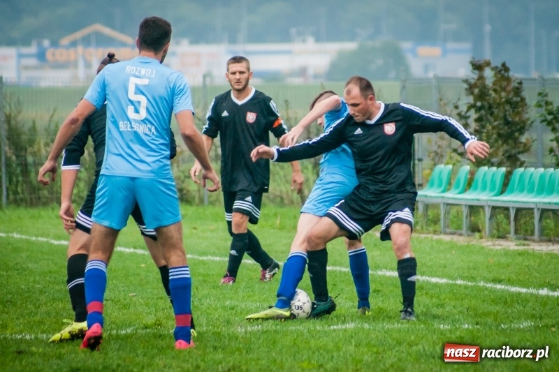 Zdjęcie w galerii na portalu naszraciborz.pl: Wicher Płonia wstał z kolan i pokonał lidera z Bełsznicy wiadomości z regionu