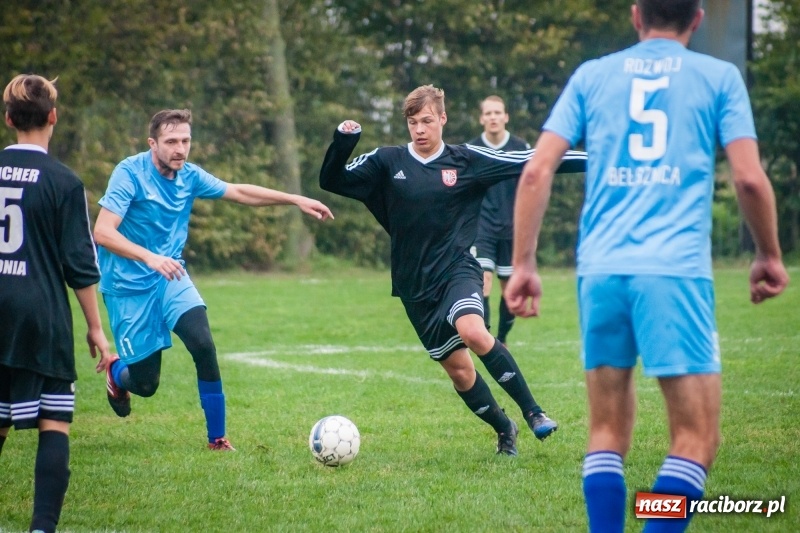 Zdjęcie w galerii na portalu naszraciborz.pl: Wicher Płonia wstał z kolan i pokonał lidera z Bełsznicy wiadomości z regionu