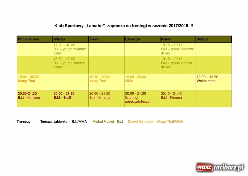 Zdjęcie w galerii na portalu naszraciborz.pl: Klub Brazylijskiego Jiu-jitsu Łamator zaprasza na treningi wiadomości z regionu