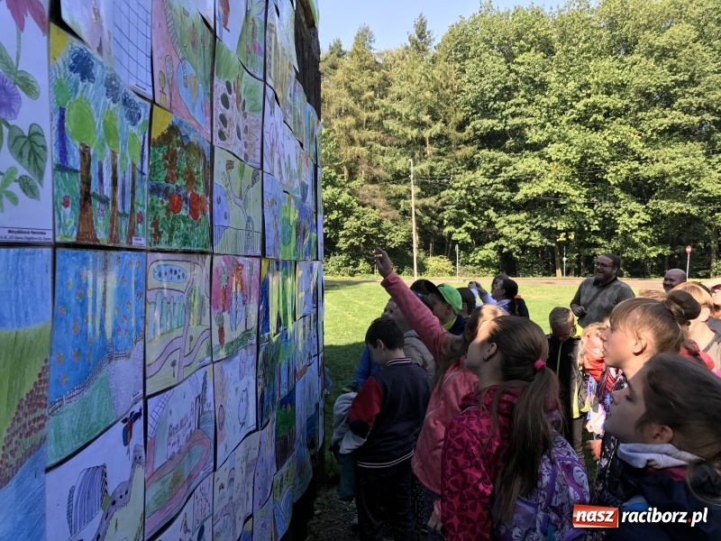 Zdjęcie w galerii na portalu naszraciborz.pl: W lesie Obora otwarto Zieloną Klasę. Sporo atrakcji dla najmłodszych wiadomości z regionu