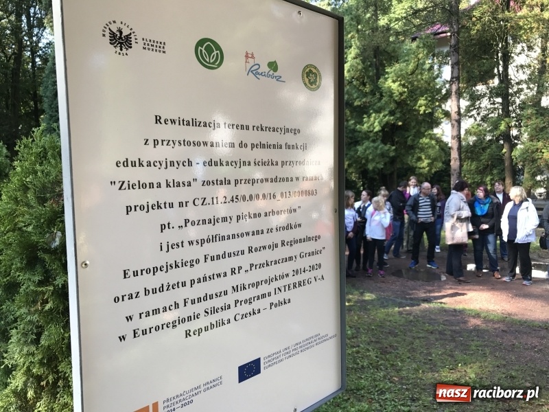 Zdjęcie w galerii na portalu naszraciborz.pl: W lesie Obora otwarto Zieloną Klasę. Sporo atrakcji dla najmłodszych wiadomości z regionu