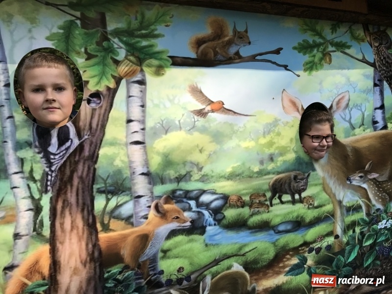 Zdjęcie w galerii na portalu naszraciborz.pl: W lesie Obora otwarto Zieloną Klasę. Sporo atrakcji dla najmłodszych wiadomości z regionu