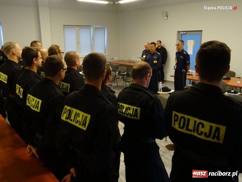Zdjęcie w galerii na portalu naszraciborz.pl: Śląska policja sprawdza rezerwy. Ćwiczenia mobilizacyjne EGIDA-17 wiadomości z regionu