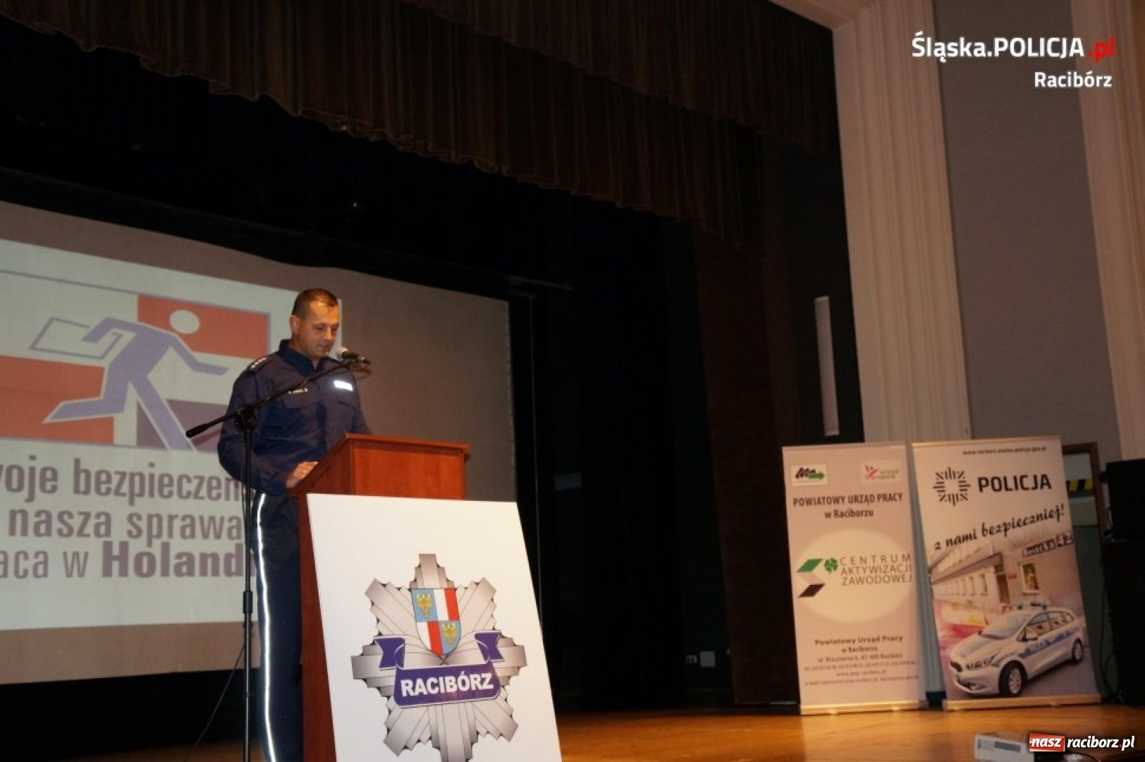 Zdjęcie w galerii na portalu naszraciborz.pl: III edycja programu Twoje bezpieczeństwo - nasza sprawa, praca w Holandii wiadomości z regionu