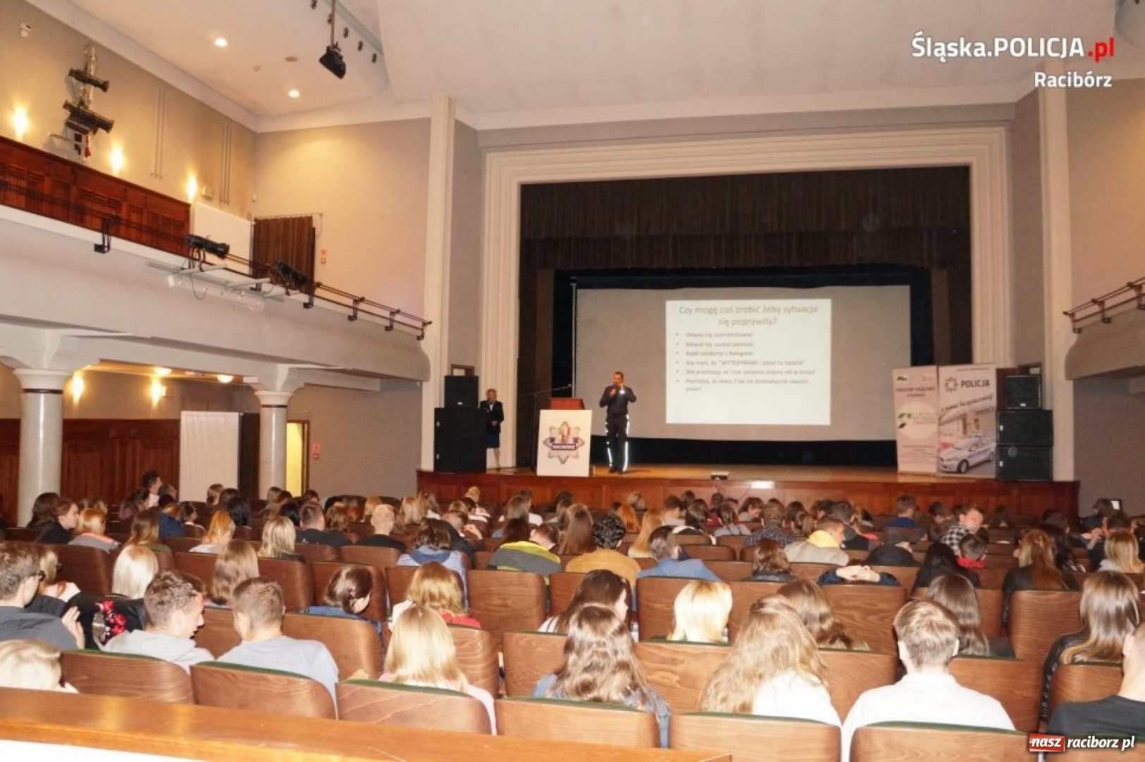 Zdjęcie w galerii na portalu naszraciborz.pl: III edycja programu Twoje bezpieczeństwo - nasza sprawa, praca w Holandii wiadomości z regionu