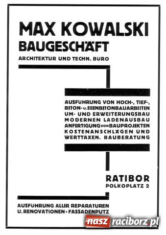 Zdjęcie w galerii na portalu naszraciborz.pl: Deutschlands Städtebau - Ratibor wiadomości z regionu