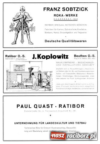 Zdjęcie w galerii na portalu naszraciborz.pl: Deutschlands Städtebau - Ratibor wiadomości z regionu