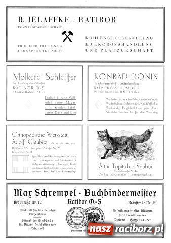 Zdjęcie w galerii na portalu naszraciborz.pl: Deutschlands Städtebau - Ratibor wiadomości z regionu