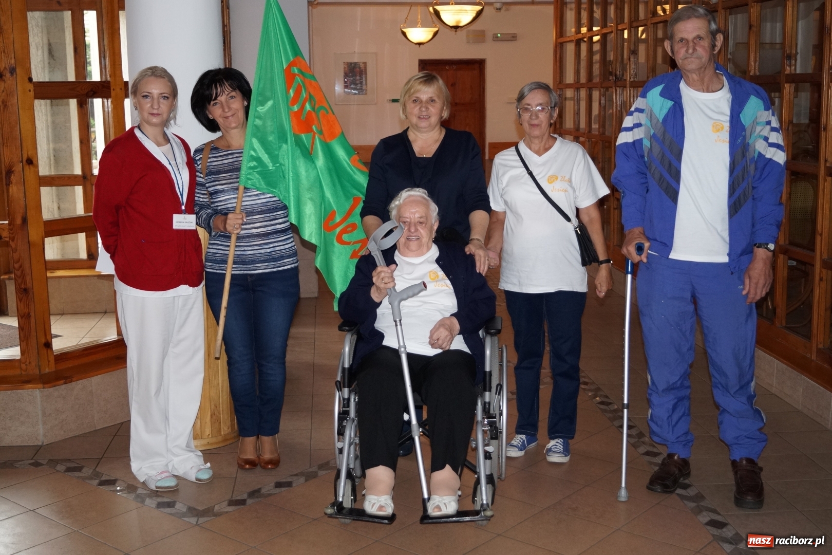 Zdjęcie w galerii na portalu naszraciborz.pl: DPS Złota Jesień na spartakiadzie w Gorzycach wiadomości z regionu