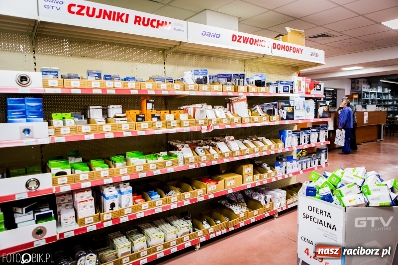 Zdjęcie w galerii na portalu naszraciborz.pl: Hurtownia Elektryczna EL-BIS powróciła w nowej odsłonie wiadomości z regionu