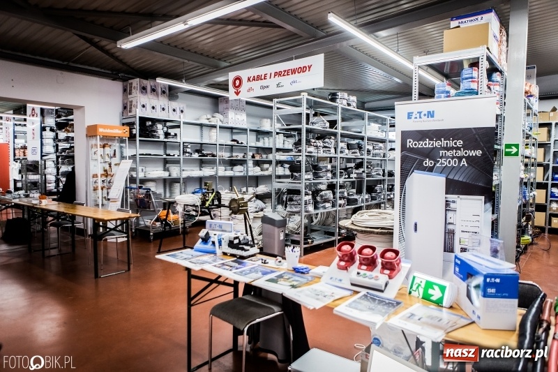 Zdjęcie w galerii na portalu naszraciborz.pl: Hurtownia Elektryczna EL-BIS powróciła w nowej odsłonie wiadomości z regionu