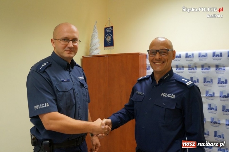 Zdjęcie w galerii na portalu naszraciborz.pl: Aspirant Radosław Rolka z raciborskiej komendy najlepszym dzielnicowym na Śląsku  wiadomości z regionu
