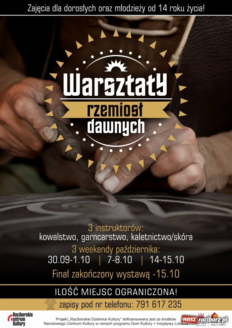 Zdjęcie w galerii na portalu naszraciborz.pl: Powrót do szlacheckich tradycji Raciborza, czyli warsztaty rzemiosła dawnego wiadomości z regionu