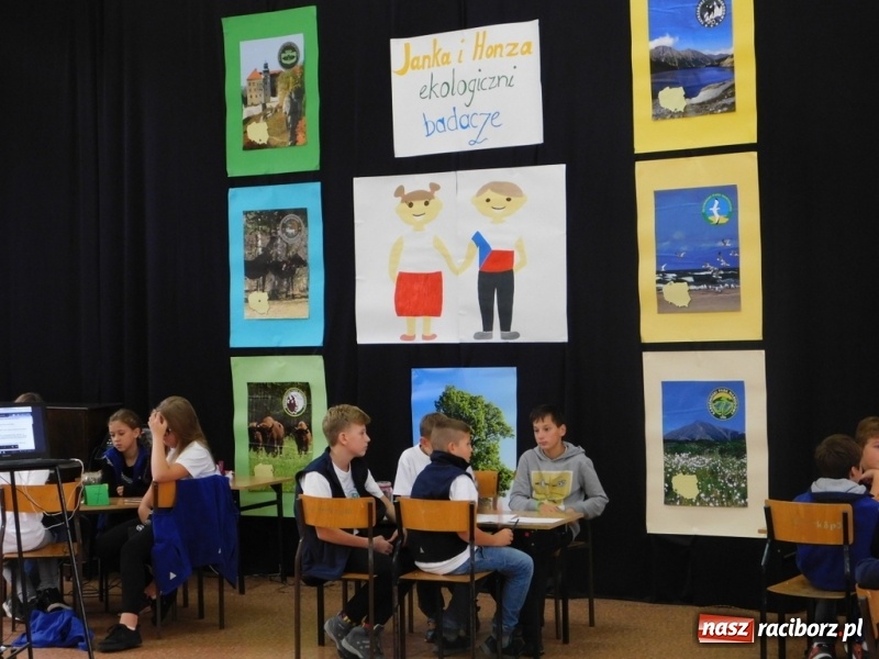 Zdjęcie w galerii na portalu naszraciborz.pl: Podsumowanie polsko-czeskiego projektu Janka i Honza- ekologiczni badacze w SP 4 wiadomości z regionu