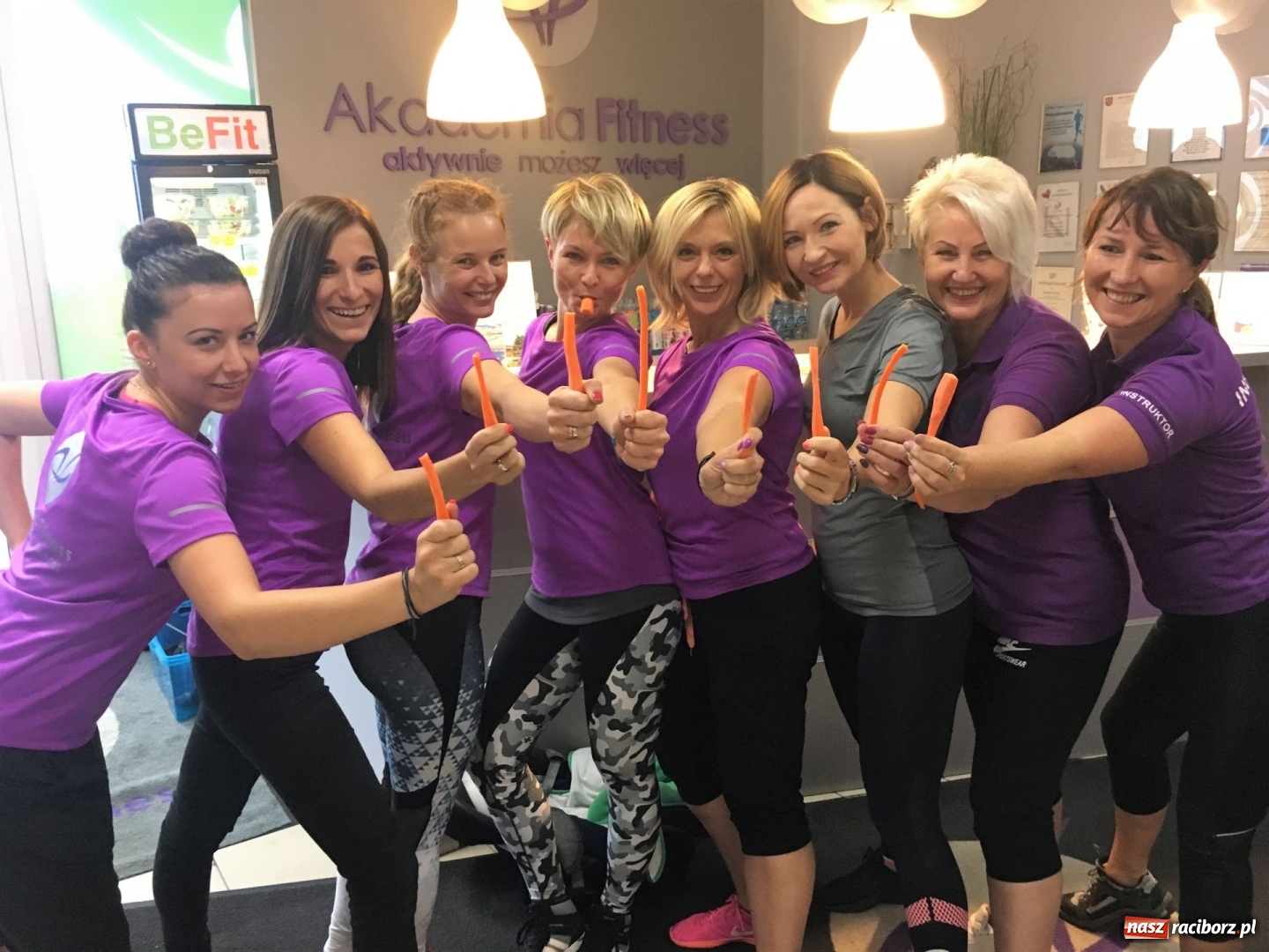 Zdjęcie w galerii na portalu naszraciborz.pl: Treningi, nagrody i zabawa, czyli Dzień Otwarty Akademii Fitness  wiadomości z regionu