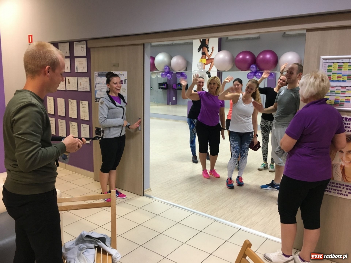 Zdjęcie w galerii na portalu naszraciborz.pl: Treningi, nagrody i zabawa, czyli Dzień Otwarty Akademii Fitness  wiadomości z regionu