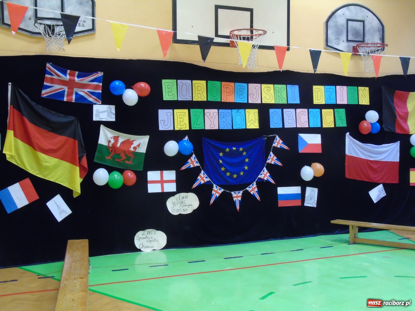 Zdjęcie w galerii na portalu naszraciborz.pl: Europejski Dzień Języków Obcych w SP 13  wiadomości z regionu