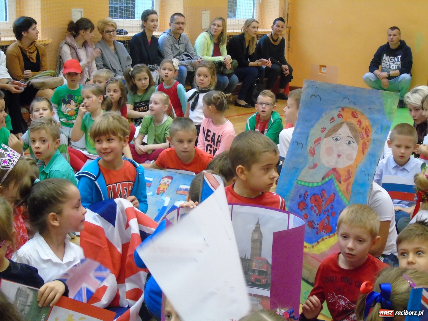 Zdjęcie w galerii na portalu naszraciborz.pl: Europejski Dzień Języków Obcych w SP 13  wiadomości z regionu