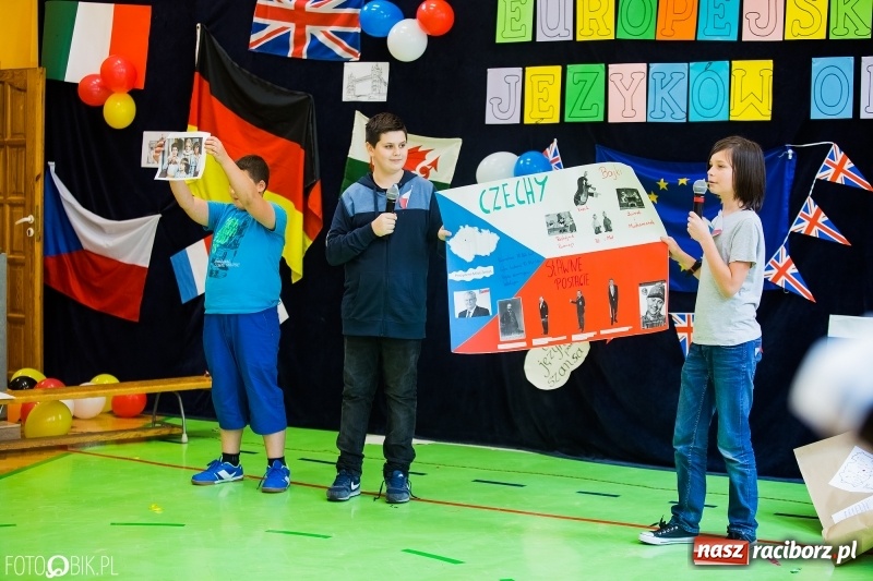 Zdjęcie w galerii na portalu naszraciborz.pl: Europejski Dzień Języków Obcych w SP 13  wiadomości z regionu