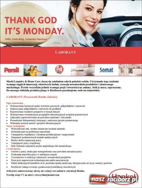 Zdjęcie w galerii na portalu naszraciborz.pl: Wystartuj ze swoim CV zanim zrobią to inni! Sprawdź najciekawsze oferty pracy w regionie wiadomości z regionu