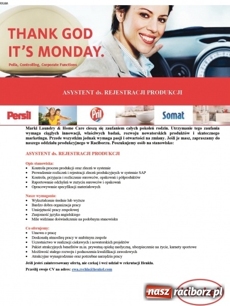 Zdjęcie w galerii na portalu naszraciborz.pl: Wystartuj ze swoim CV zanim zrobią to inni! Sprawdź najciekawsze oferty pracy w regionie wiadomości z regionu