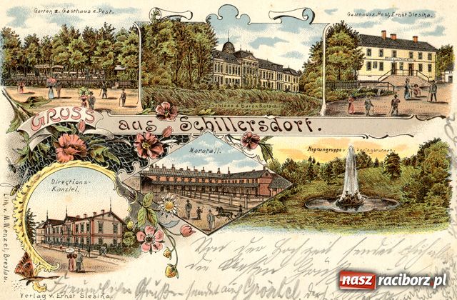 Zdjęcie w galerii na portalu naszraciborz.pl: Nasz piękny Śląsk na starych pocztówkach wiadomości z regionu