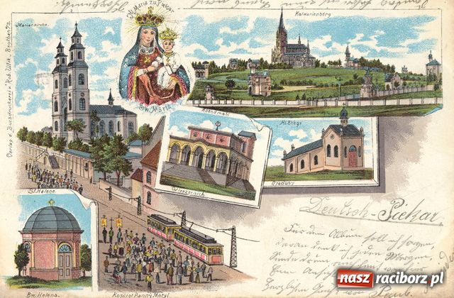 Zdjęcie w galerii na portalu naszraciborz.pl: Nasz piękny Śląsk na starych pocztówkach wiadomości z regionu