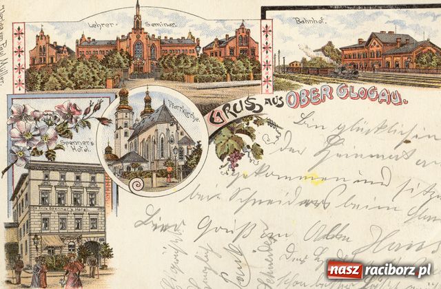 Zdjęcie w galerii na portalu naszraciborz.pl: Nasz piękny Śląsk na starych pocztówkach wiadomości z regionu