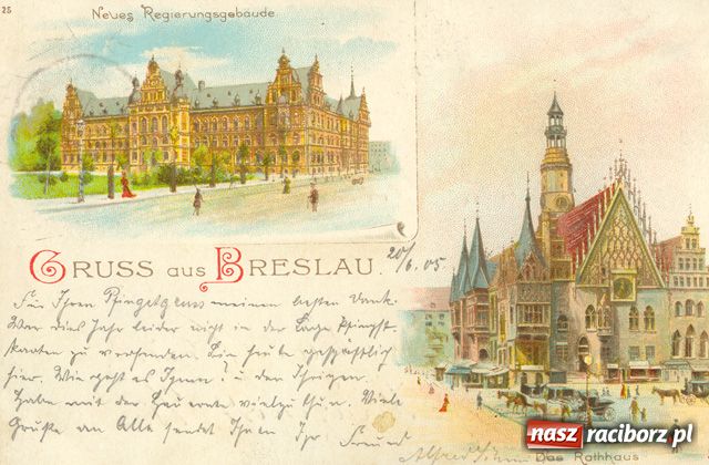 Zdjęcie w galerii na portalu naszraciborz.pl: Nasz piękny Śląsk na starych pocztówkach wiadomości z regionu