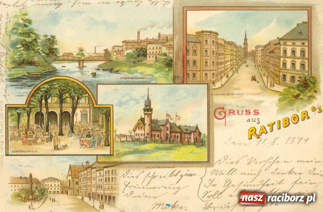 Zdjęcie w galerii na portalu naszraciborz.pl: Nasz piękny Śląsk na starych pocztówkach wiadomości z regionu