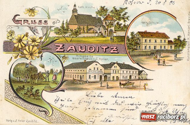 Zdjęcie w galerii na portalu naszraciborz.pl: Nasz piękny Śląsk na starych pocztówkach wiadomości z regionu