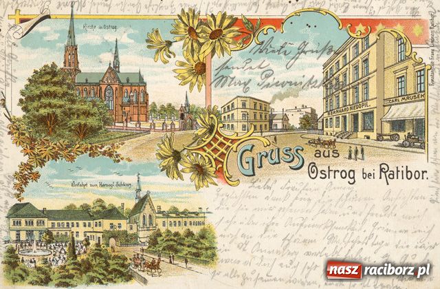 Zdjęcie w galerii na portalu naszraciborz.pl: Nasz piękny Śląsk na starych pocztówkach wiadomości z regionu