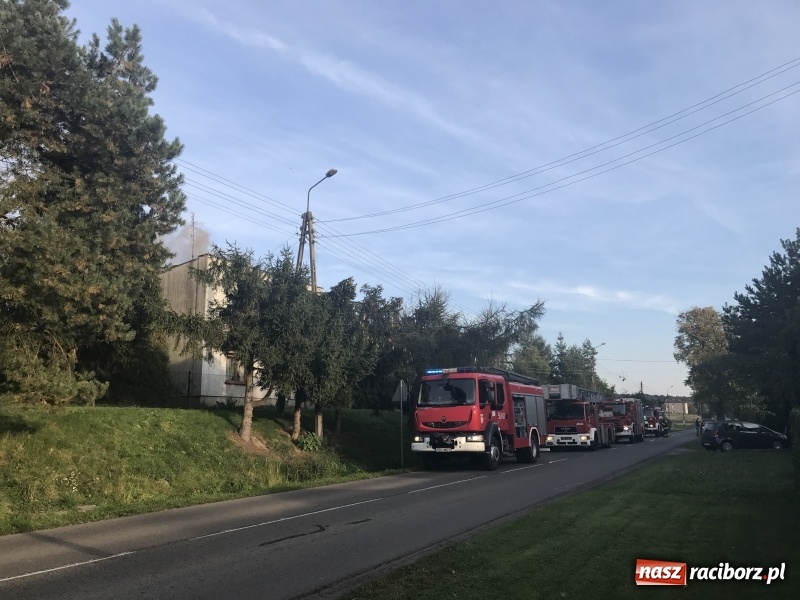 Zdjęcie w galerii na portalu naszraciborz.pl: Pożar na poddaszu domu w Rzuchowie  wiadomości z regionu
