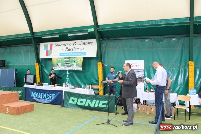 Zdjęcie w galerii na portalu naszraciborz.pl: III Turniej Tenisa Stołowego o Puchar Starosty Raciborskiego  wiadomości z regionu