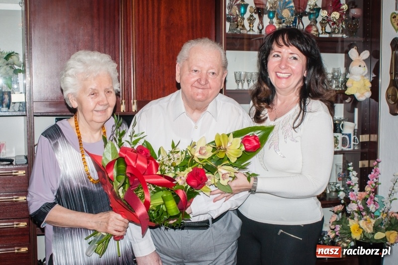 Zdjęcie w galerii na portalu naszraciborz.pl: Zgoda receptą na długoletni związek. Diamentowe gody Państwa Langnerów wiadomości z regionu