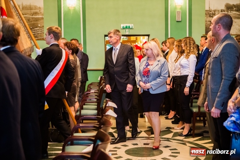 Zdjęcie w galerii na portalu naszraciborz.pl: Uroczysta inauguracja nowego roku akademickiego w PWSZ w Raciborzu  wiadomości z regionu