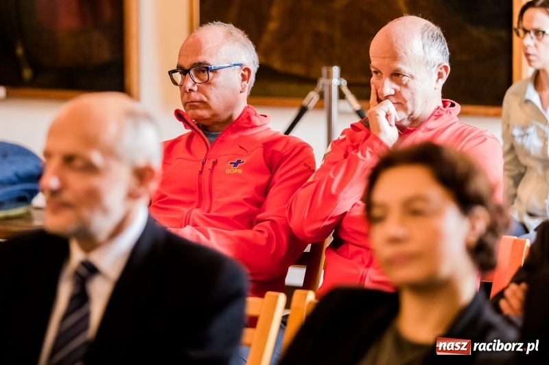 Zdjęcie w galerii na portalu naszraciborz.pl: Konferencja poświęcona powodzi tysiąclecia z udziałem wojewody śląskiego wiadomości z regionu