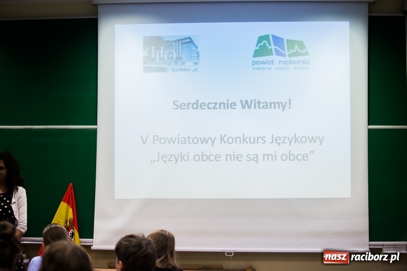 Zdjęcie w galerii na portalu naszraciborz.pl: Języki obce nie są mi obce. V Powiatowy Konkurs Językowy dla uczniów szkoły podstawowej i gimnazjum wiadomości z regionu