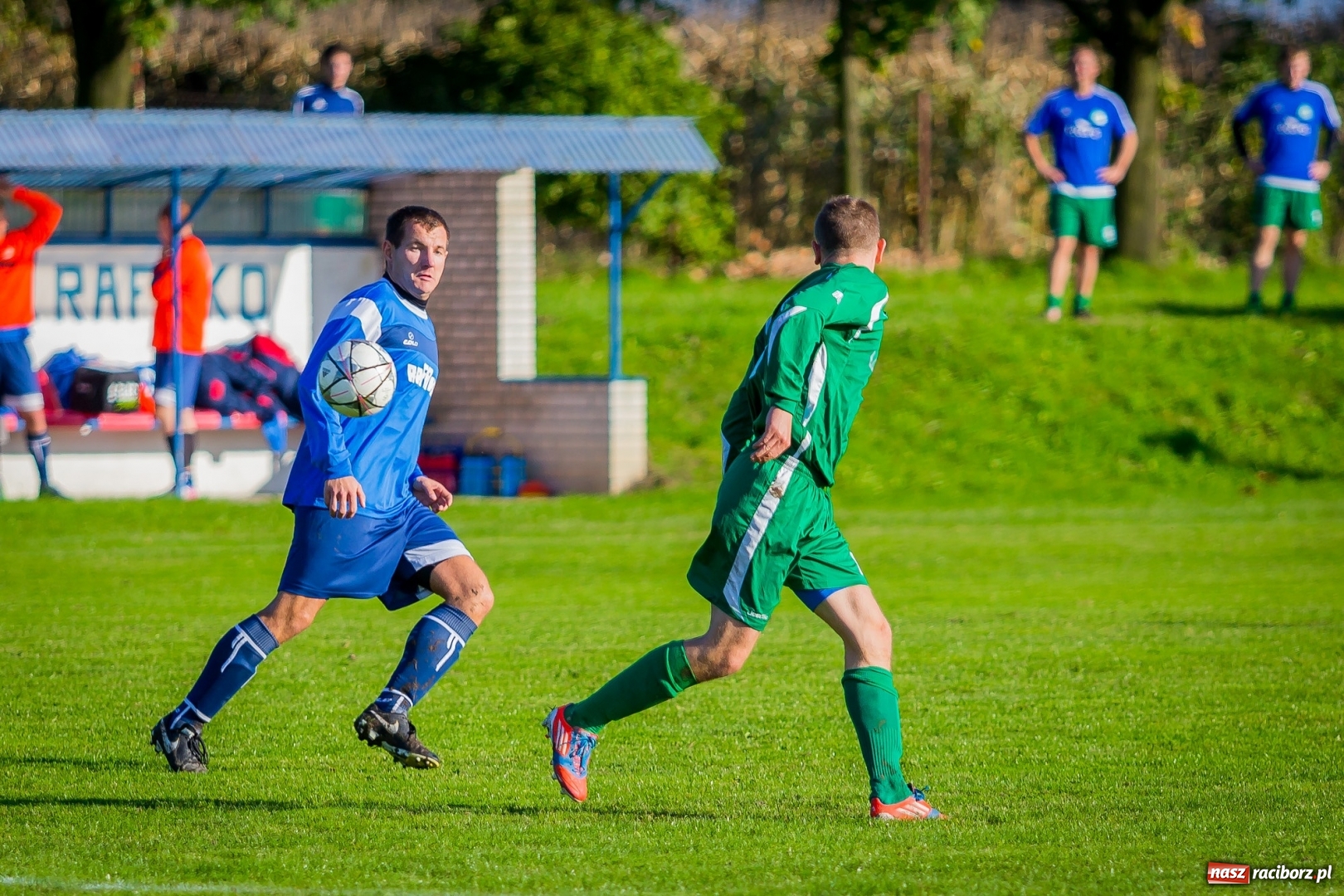 Zdjęcie w galerii na portalu naszraciborz.pl: Rafako Racibórz i Gwiazda Skrzyszów podzielili się punktami wiadomości z regionu