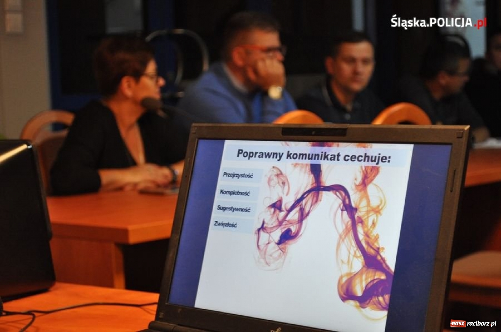 Zdjęcie w galerii na portalu naszraciborz.pl: Oficerowie prasowi policji szkolili się w Katowicach  wiadomości z regionu