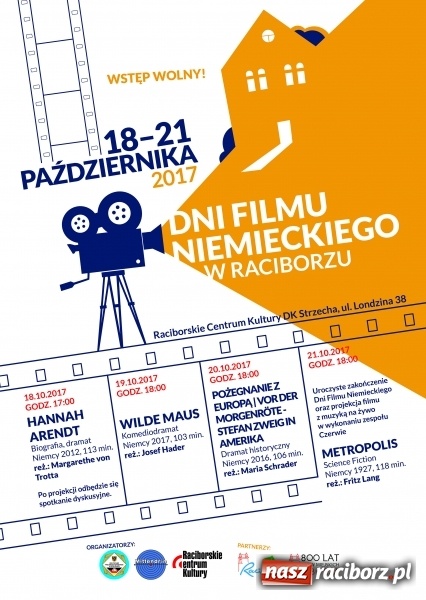 Zdjęcie w galerii na portalu naszraciborz.pl: Dni Filmu Niemieckiego z muzyką na żywo do filmu Metropolis na finał wiadomości z regionu
