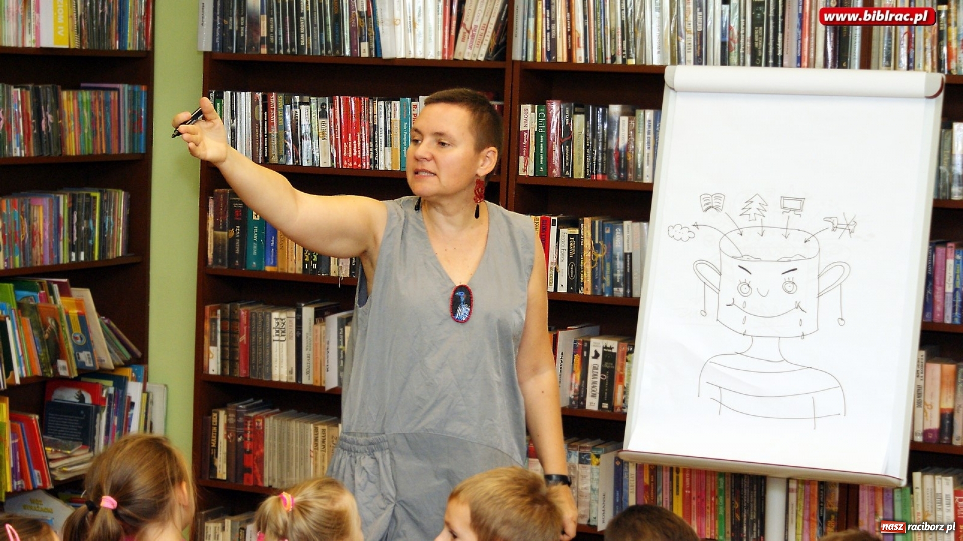 Zdjęcie w galerii na portalu naszraciborz.pl: Zofia Stanecka - autorka kultowej Basi odwiedziła Racibórz wiadomości z regionu