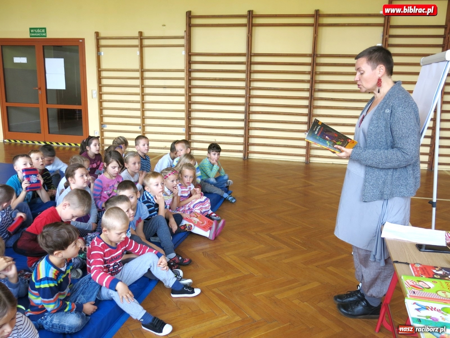 Zdjęcie w galerii na portalu naszraciborz.pl: Zofia Stanecka - autorka kultowej Basi odwiedziła Racibórz wiadomości z regionu