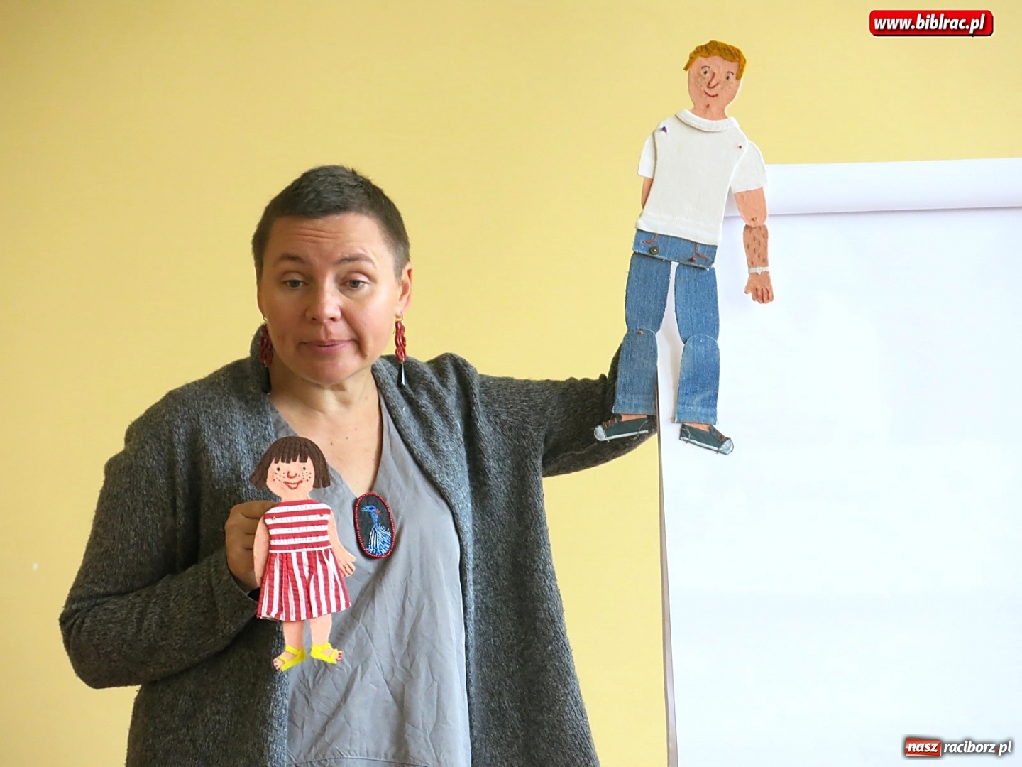 Zdjęcie w galerii na portalu naszraciborz.pl: Zofia Stanecka - autorka kultowej Basi odwiedziła Racibórz wiadomości z regionu