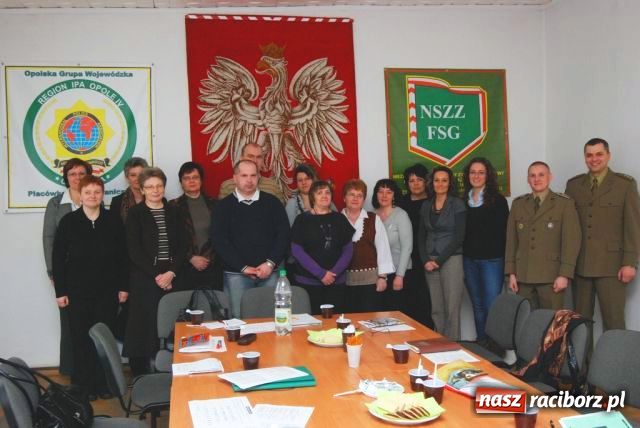 Zdjęcie w galerii na portalu naszraciborz.pl: Konferencja w placówce Straży Granicznej wiadomości z regionu